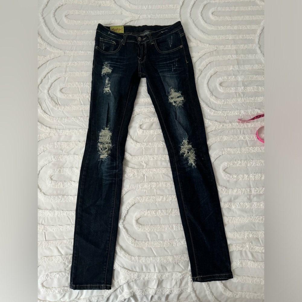 Machine jeans.